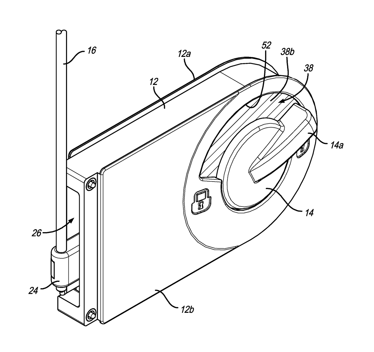 Aircraft lavatory door latch - Eureka | Patsnap develop intelligence ...