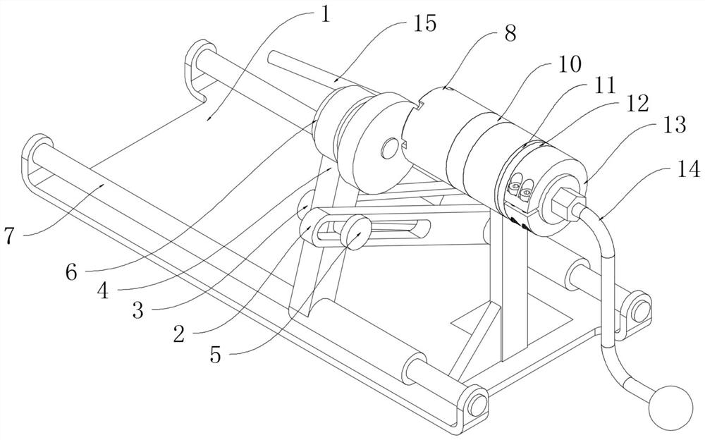 Polishing equipment for machining bent rod of deflation valve assembly