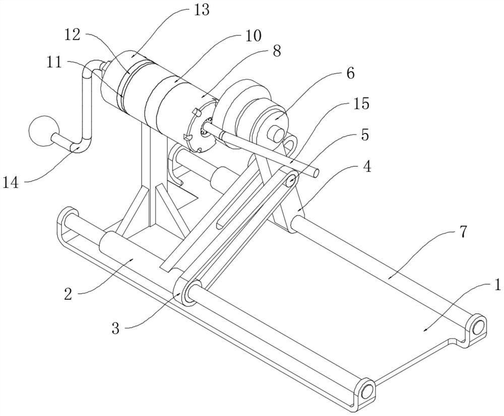 Polishing equipment for machining bent rod of deflation valve assembly