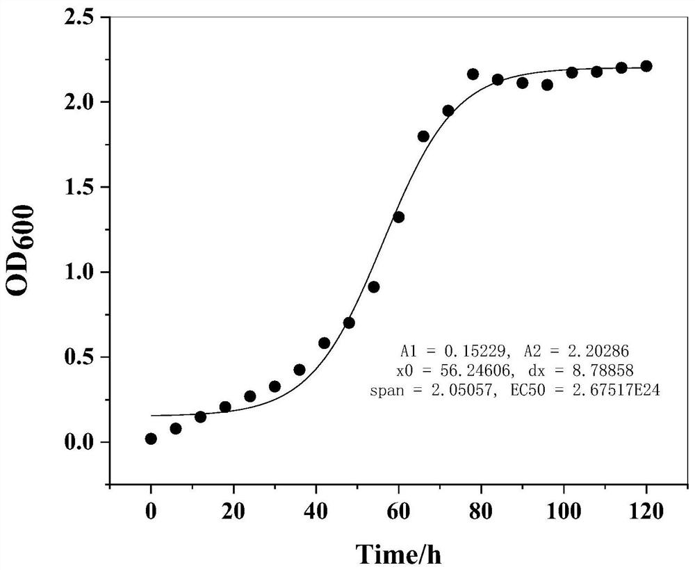 Heterotrophic nitrification-aerobic denitrification bacterium resistant to low carbon and high nitrogen and application thereof