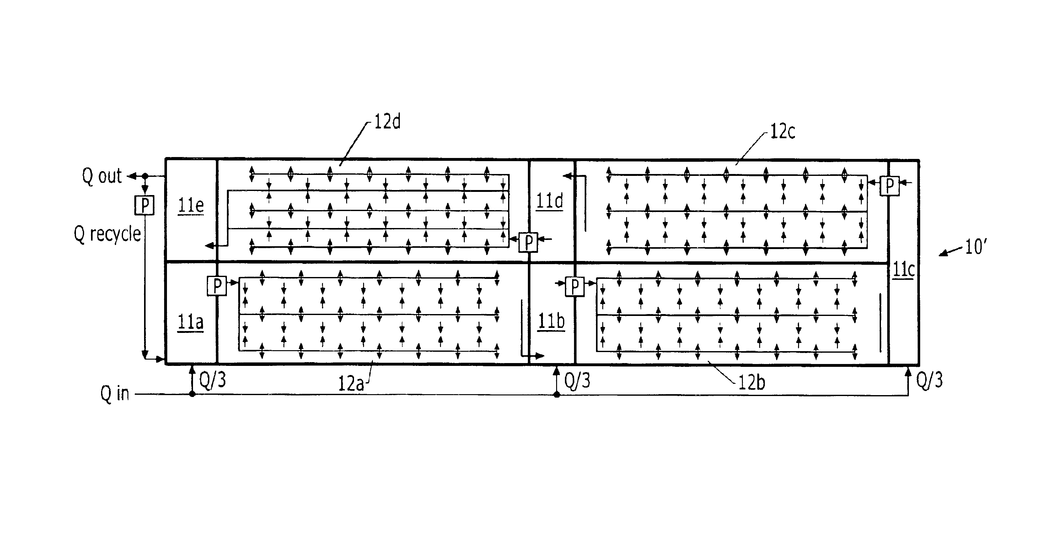 Integrated tidal wastewater treatment system and method