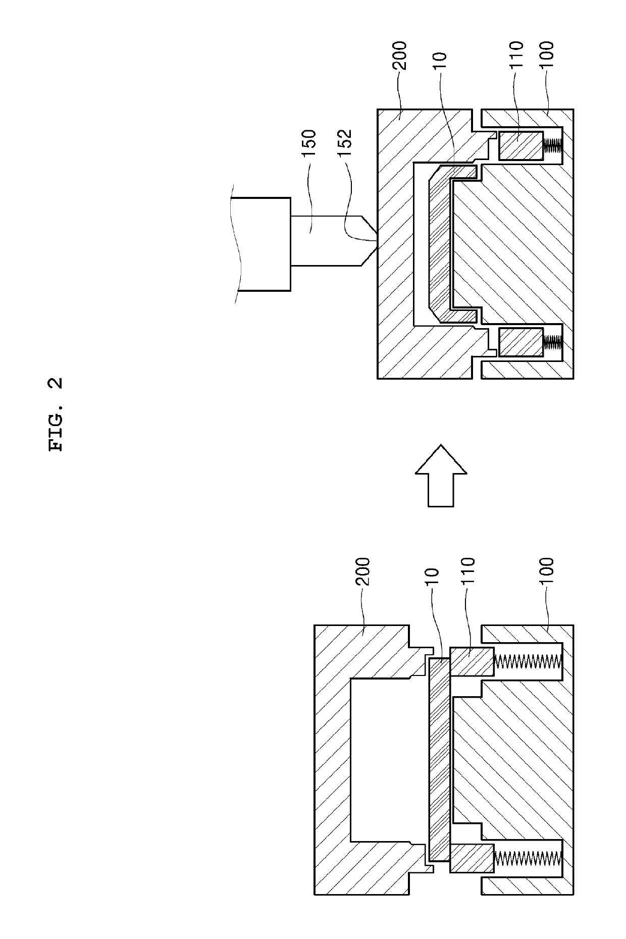 Insert injection molding method using fiber-reinforced composite material, and injection molded product using same