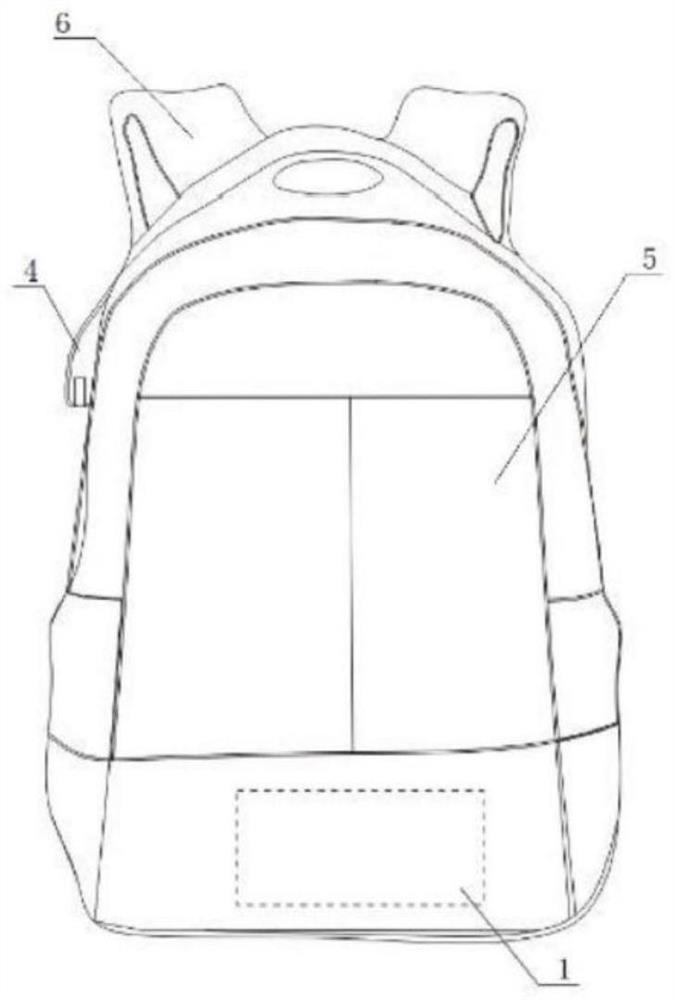 Anti-omission AI intelligent schoolbag