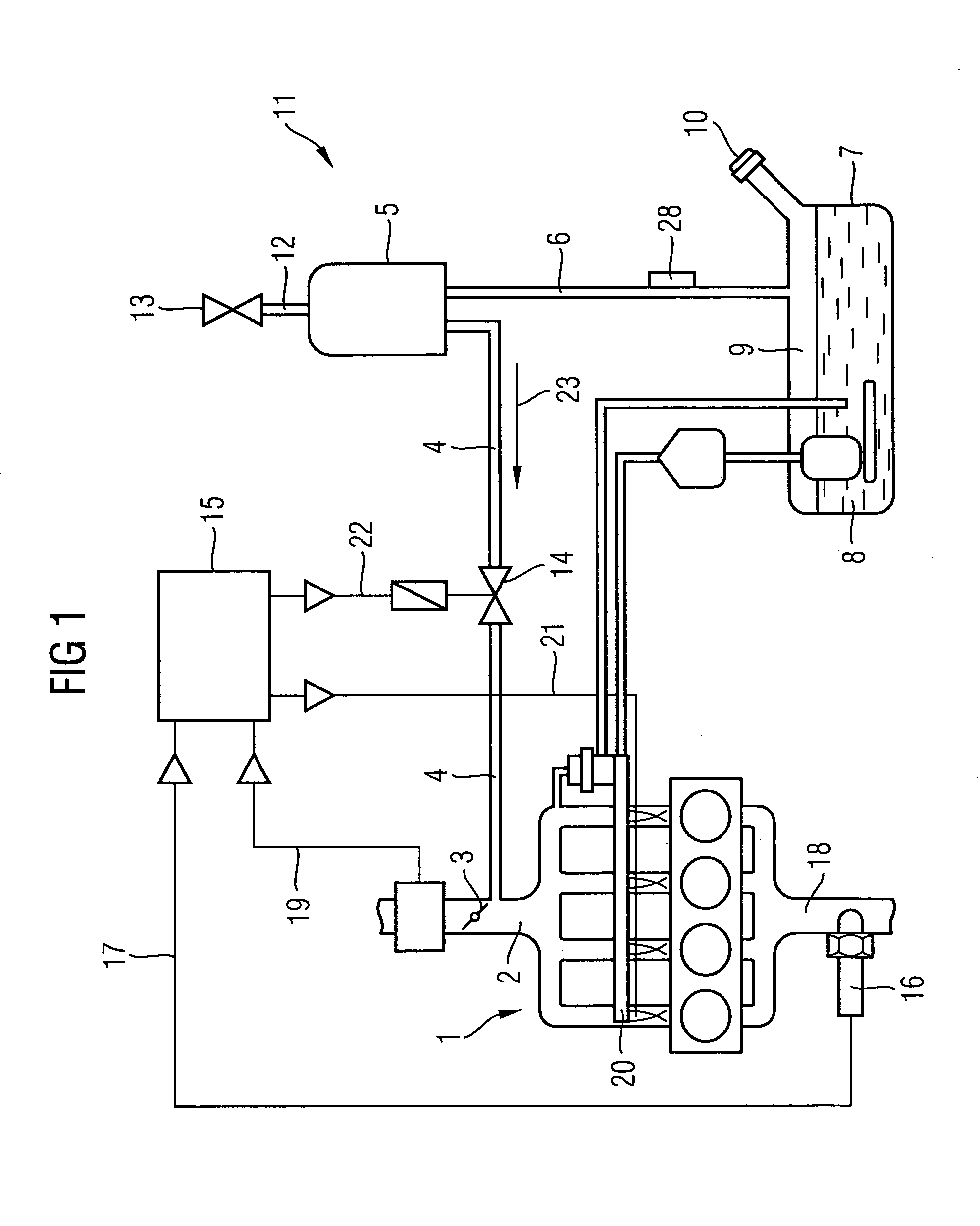 Method for the activation of a tank venting valve of a motor vehicle during a leak test
