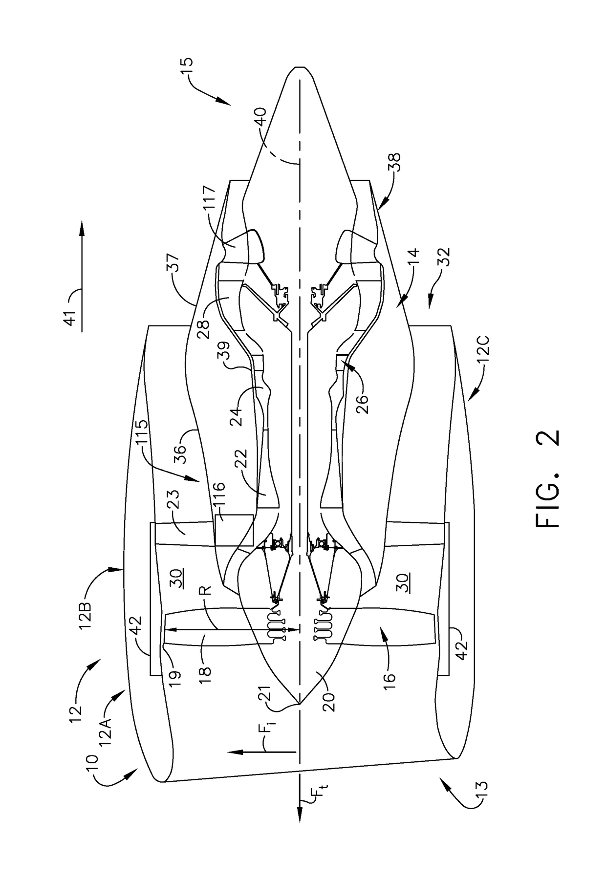 Method and system for mounting an aircraft engine