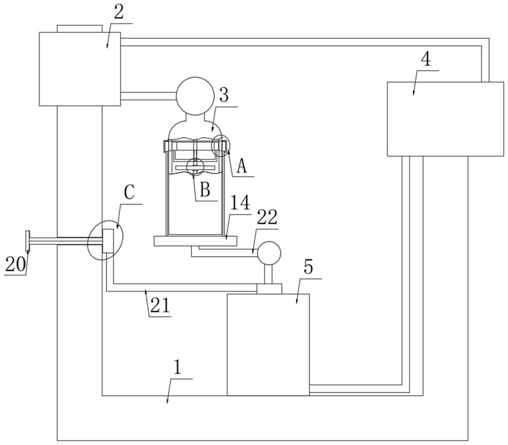 A cooling device for glass plates