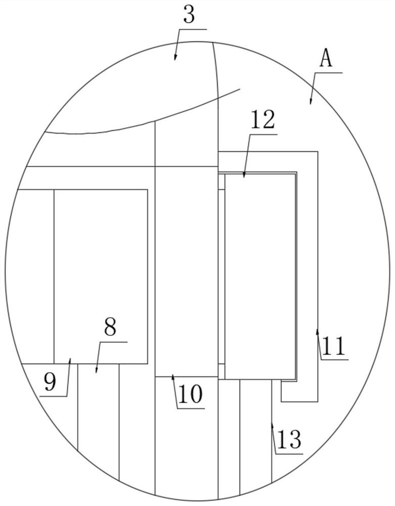 A cooling device for glass plates