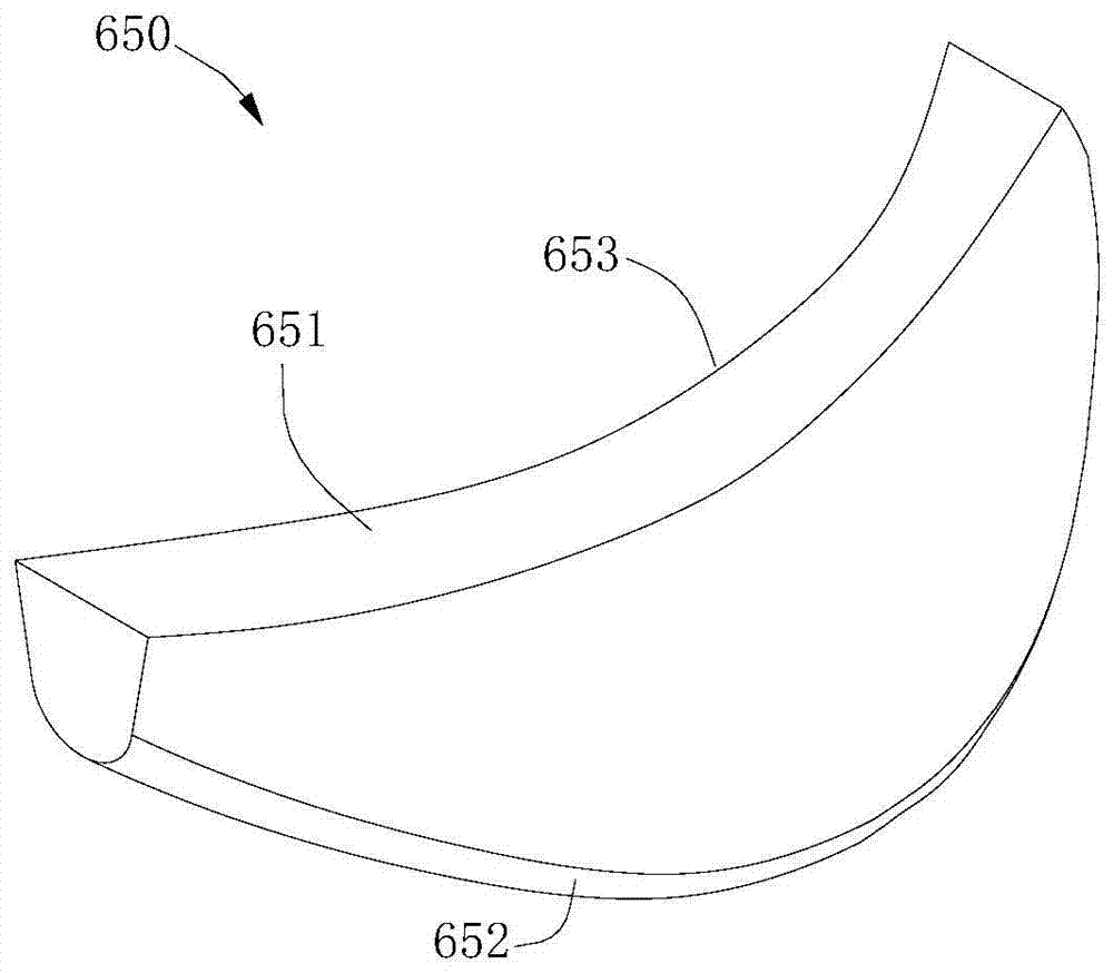 Tire lip removal test device