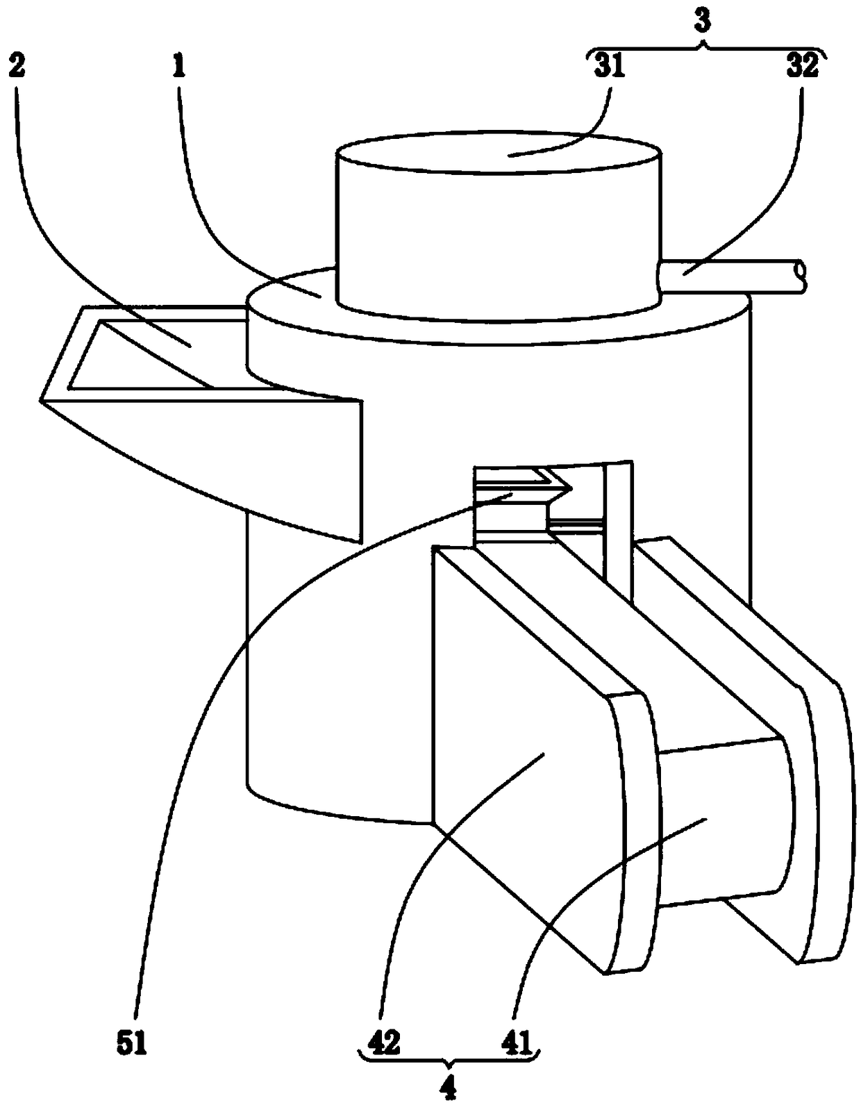 Treatment system for regulating water contents of ceramic pigment wet materials