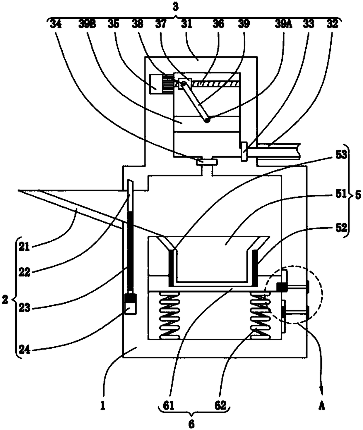 Treatment system for regulating water contents of ceramic pigment wet materials