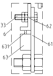 Escalator with offload guide rail abrasion detection function