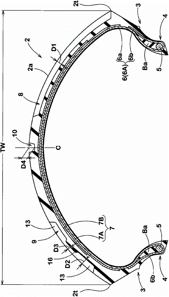 Motorcycle tire