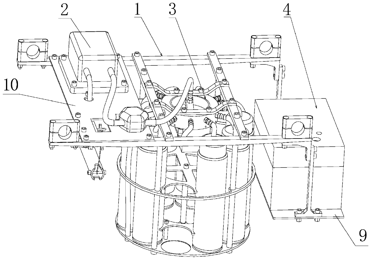 An automatic water sample collector