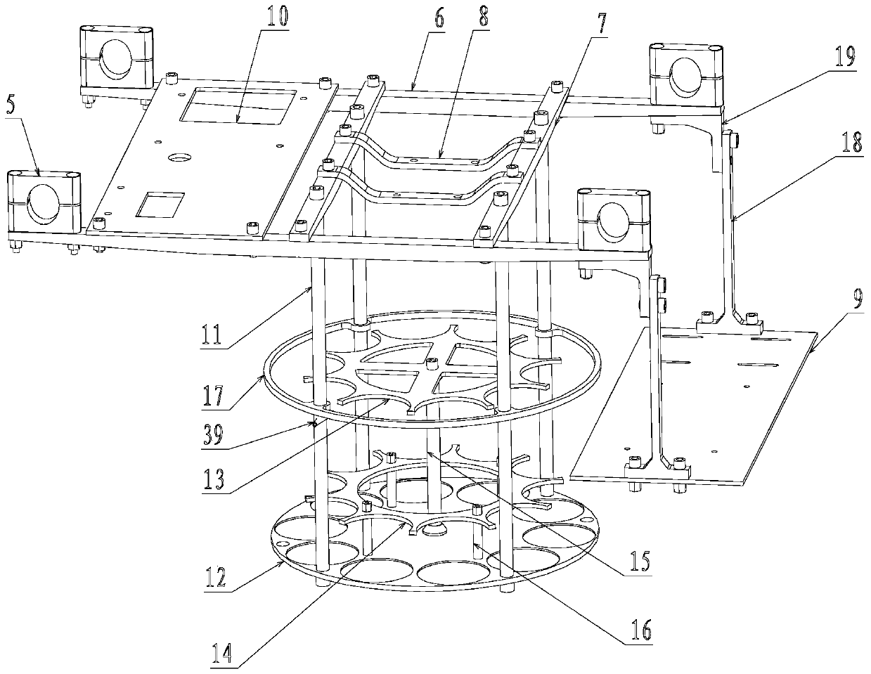 An automatic water sample collector