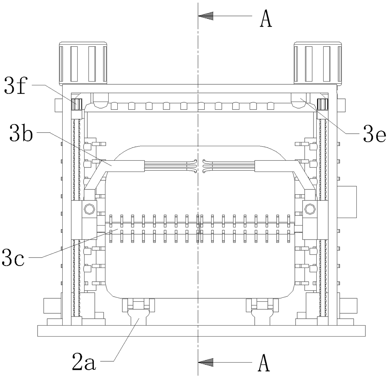 Automatic cleaning mechanism for rail vehicle