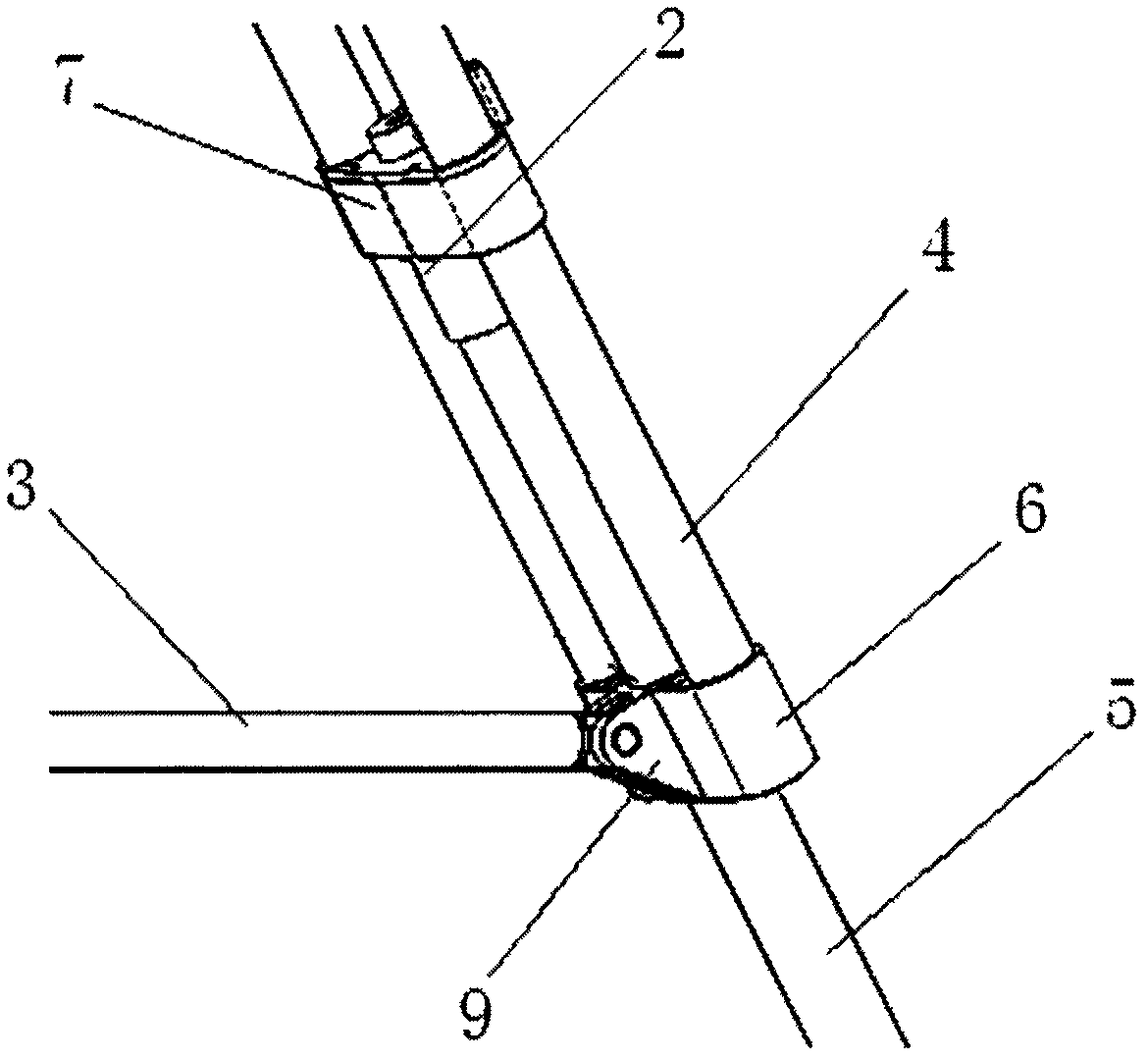 Retractable bracket structure