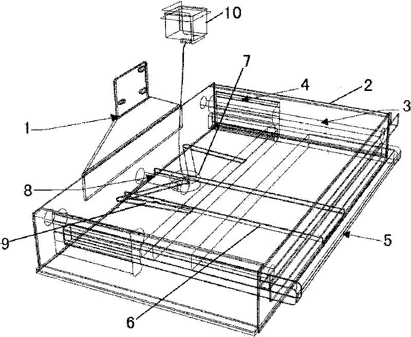 Automobile power-driven automatic expanding footboard