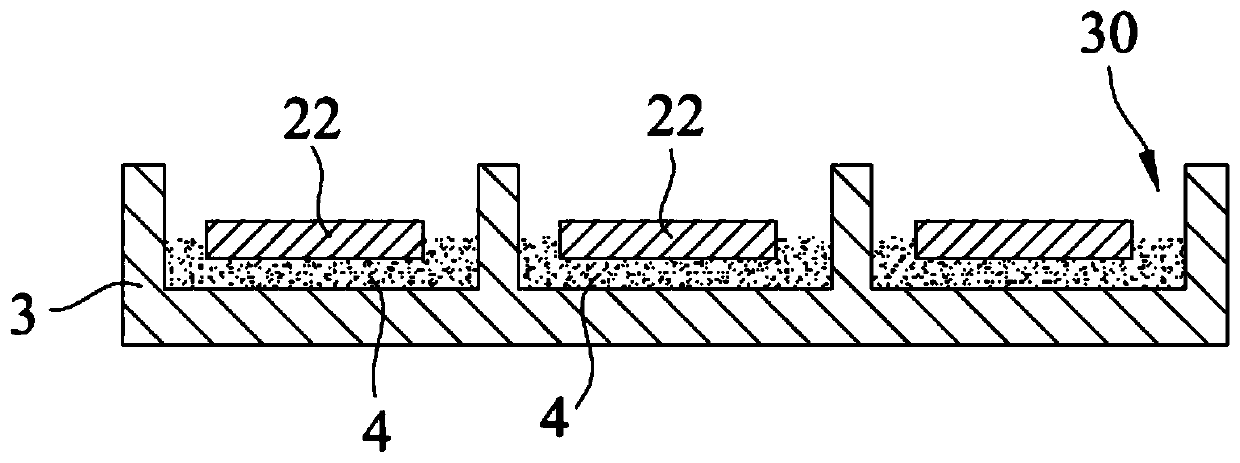 Method for manufacturing inductance elements in batches