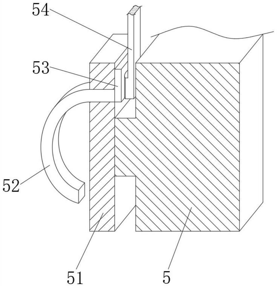 Electronic part detection and crimping device and detection method based on Internet of Things