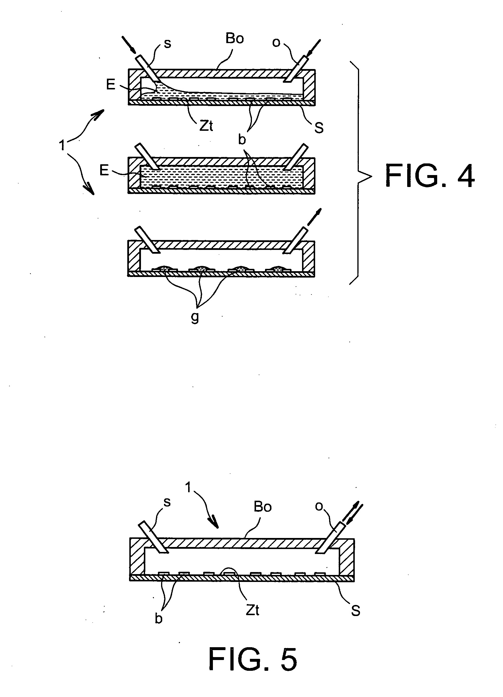 Work device comprising bordered work zones, on-chip laboratory and microsystem