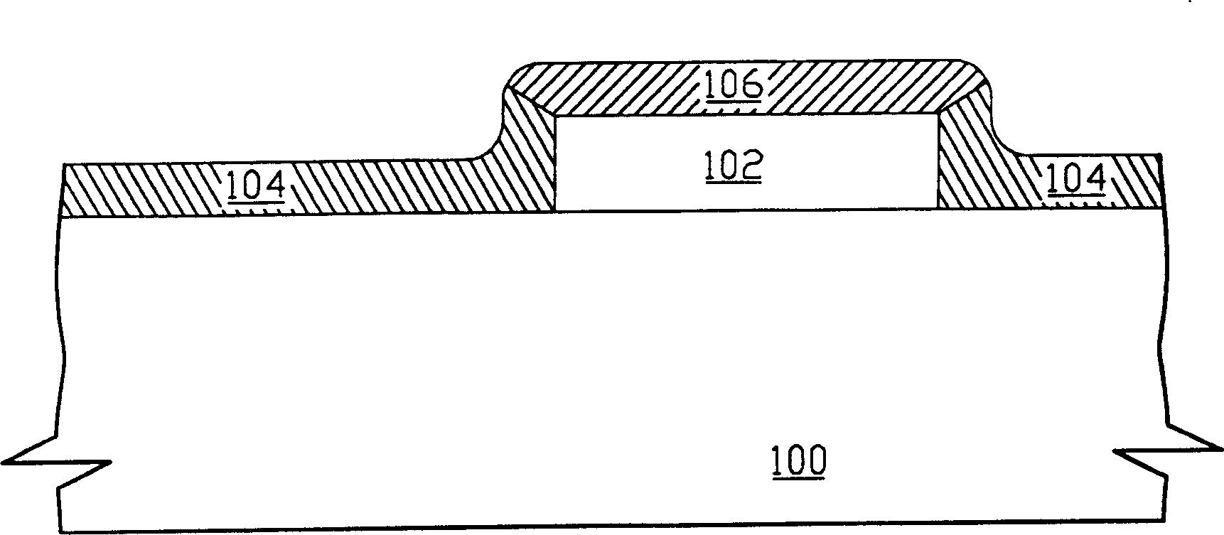 Method of measuring built crystal layer thickness