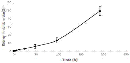 Iron deficiency model of porcine kidney cell and establishing method thereof