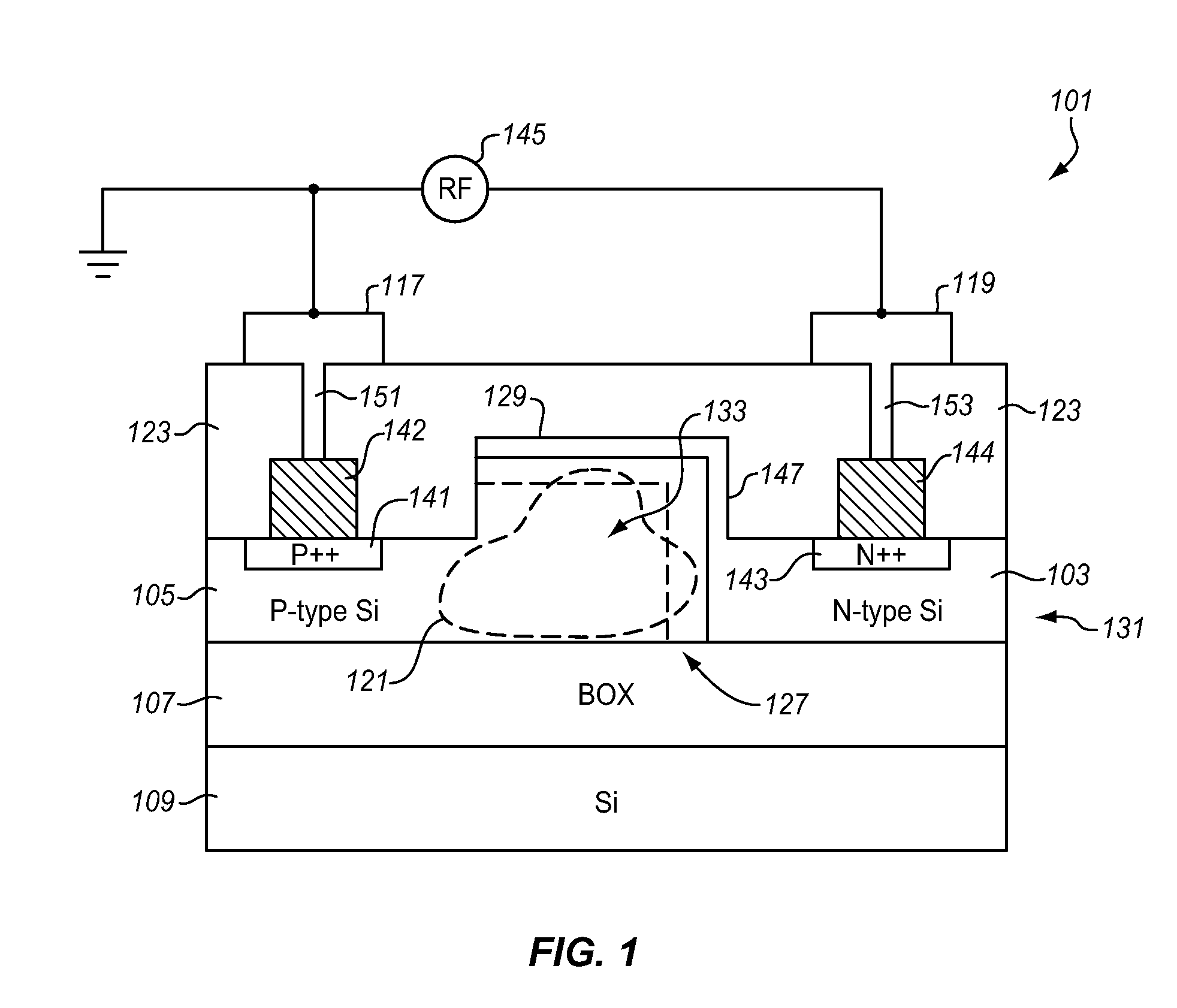 Method and Apparatus for High Speed Silicon Optical Modulation Using PN Diode