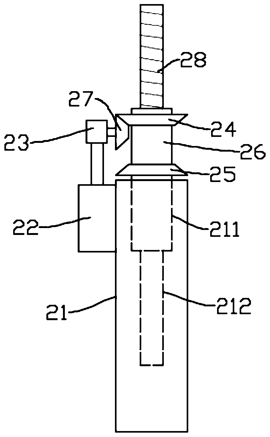 Operation nail taking device for orthopedics department