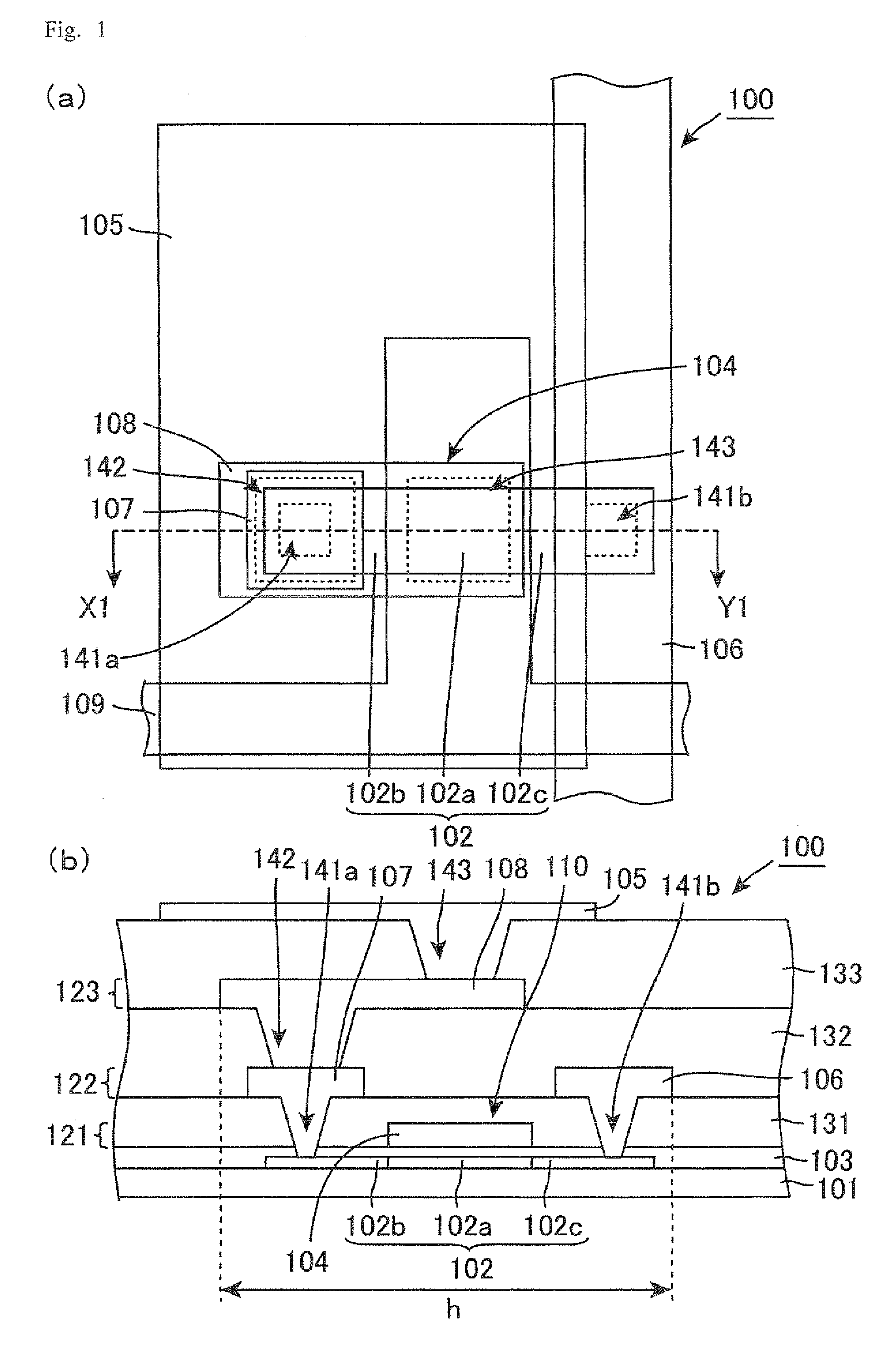 Multilayer wiring, semiconductor device, substrate for display device, and display device