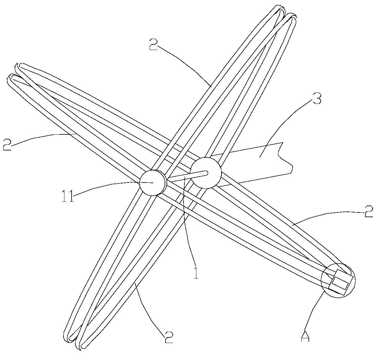 A kind of mesh basket ablation catheter and ablation device