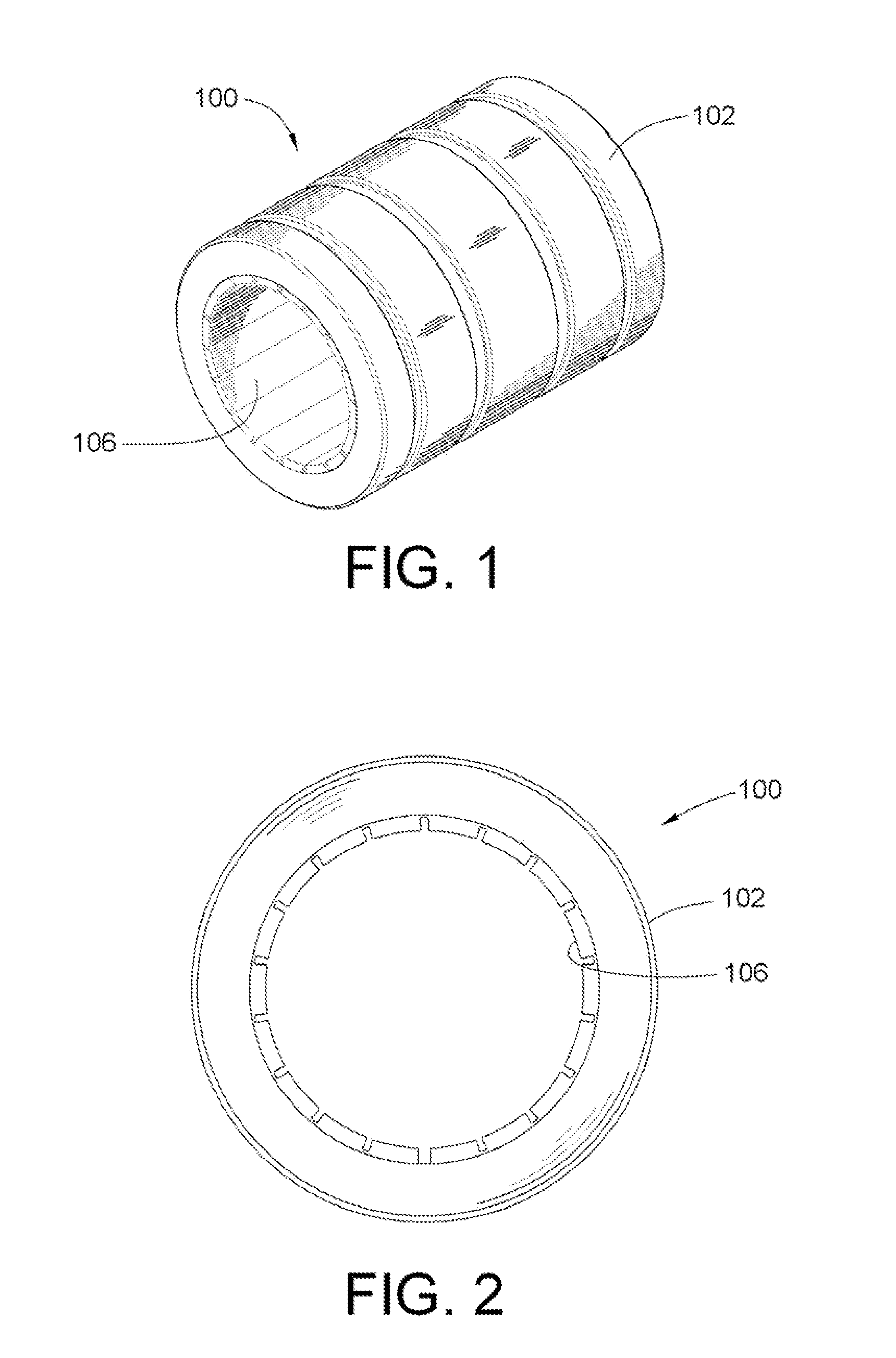 Extrudable Polymer Bearing Insert