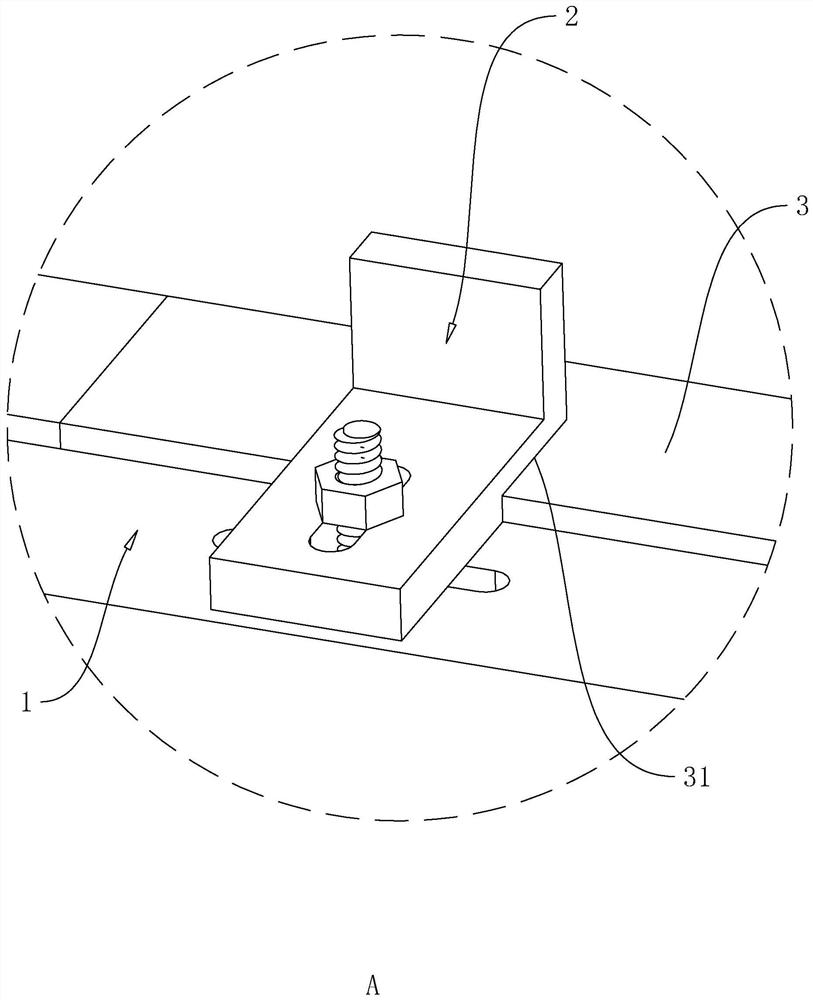 Granite plate dry-hanging structure and construction method thereof