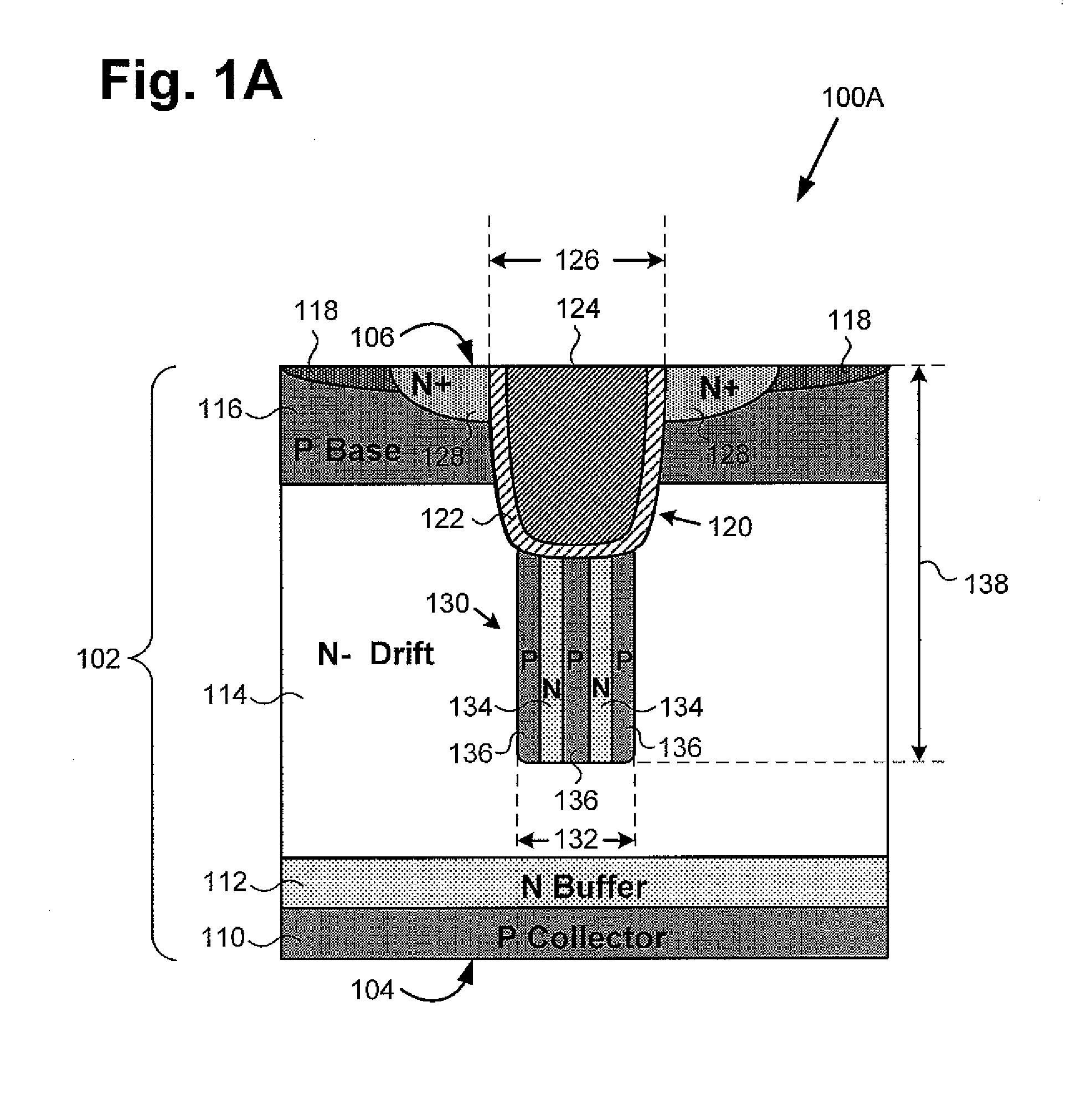 IGBT Having a Deep Superjunction Structure