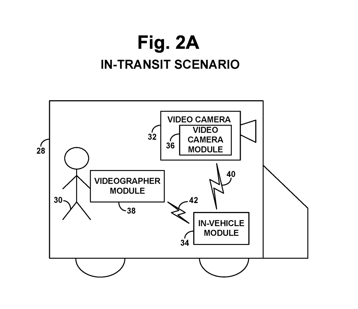 Use of wireless connection loss to facilitate identifying and recording video capture location