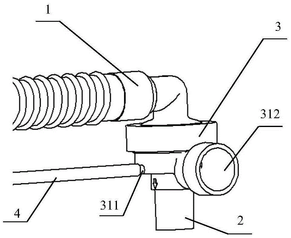 Breather valve used for breathing machines