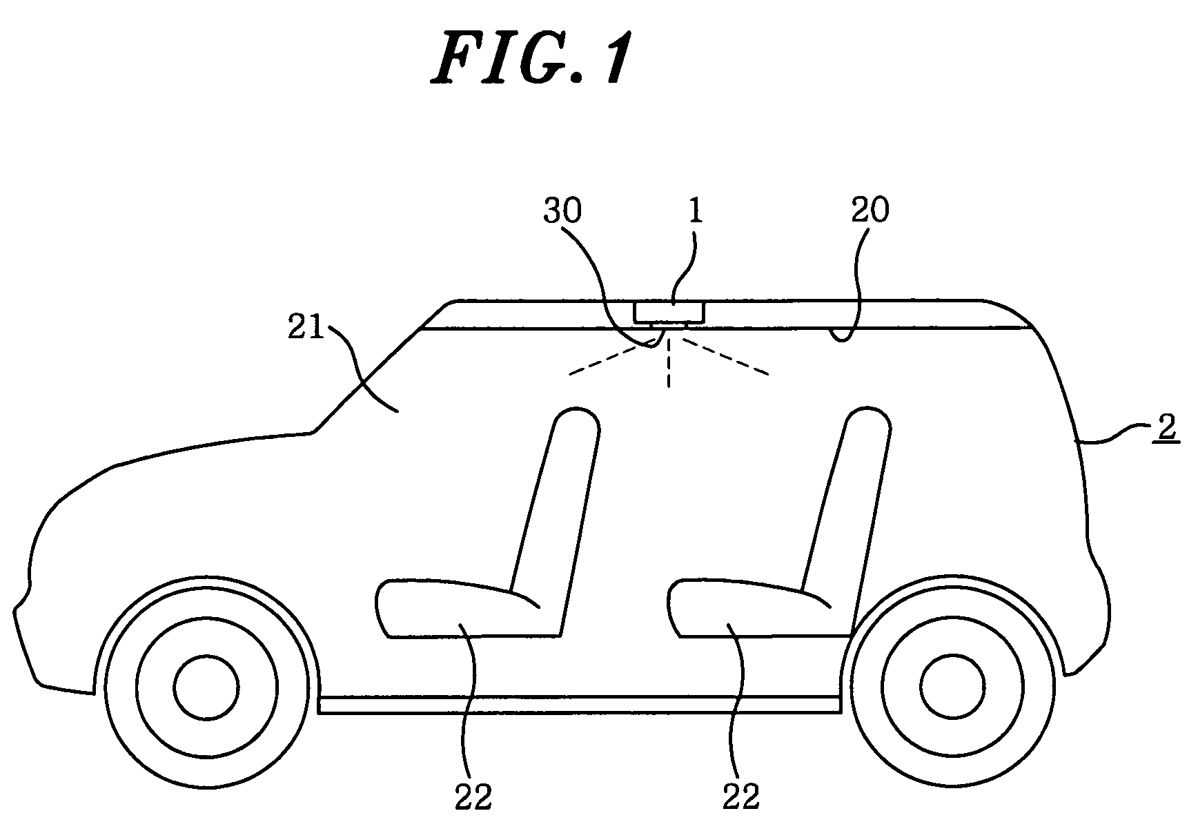 Electrostatic atomizer for use in a motor vehicle