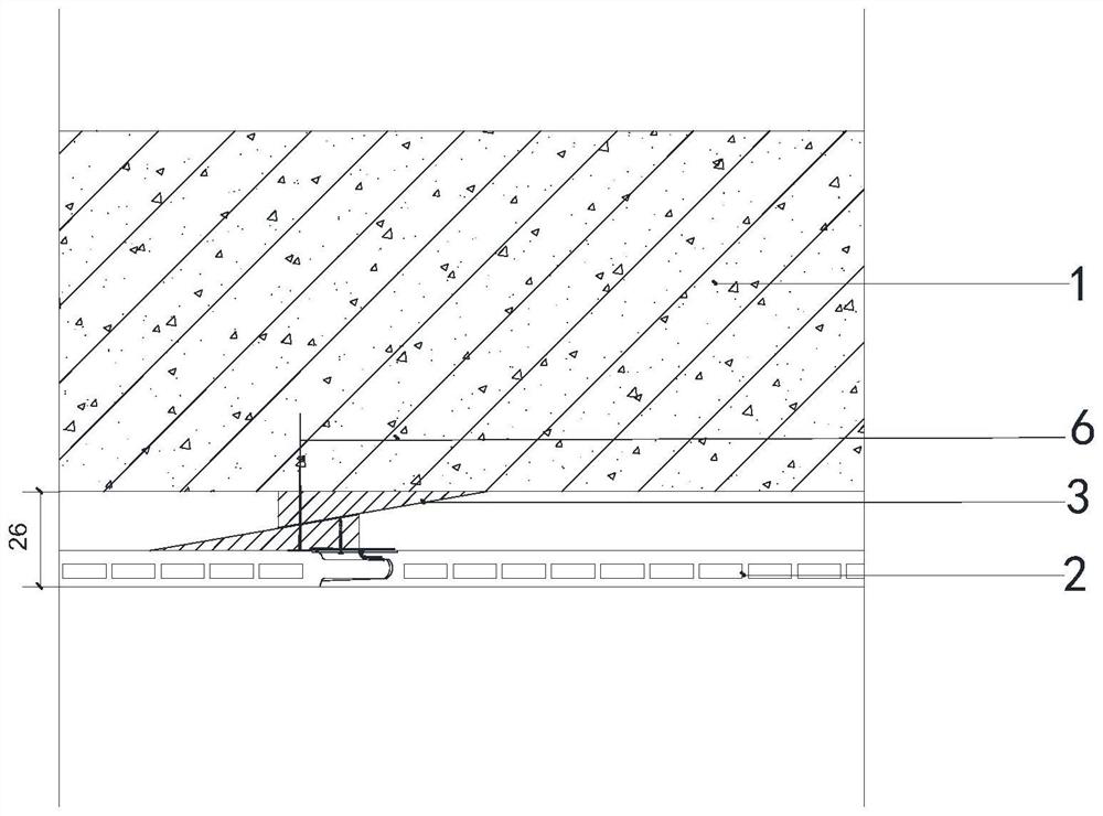 Mounting and leveling structure and method for decorative wall surface