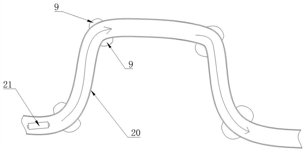 Automatic scanning device based on ray detection and method of its operation in pipeline