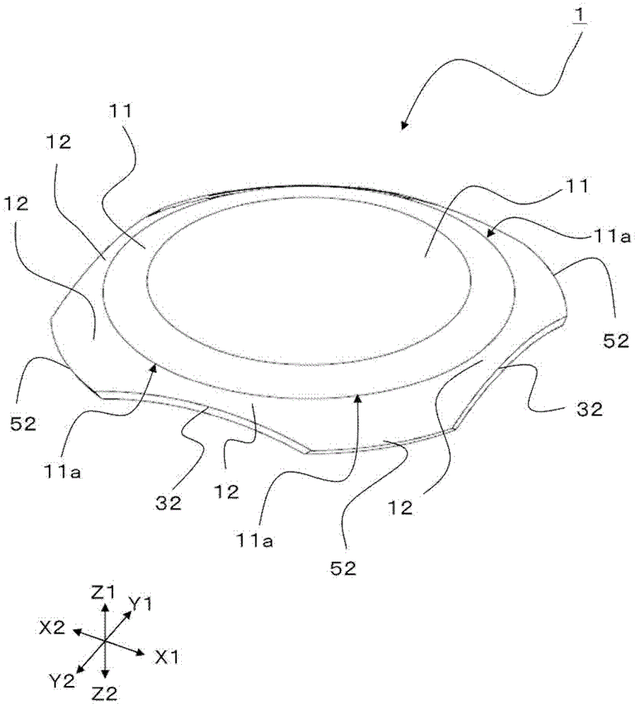 Movable contact member and switch device using movable contact member