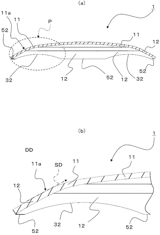 Movable contact member and switch device using movable contact member