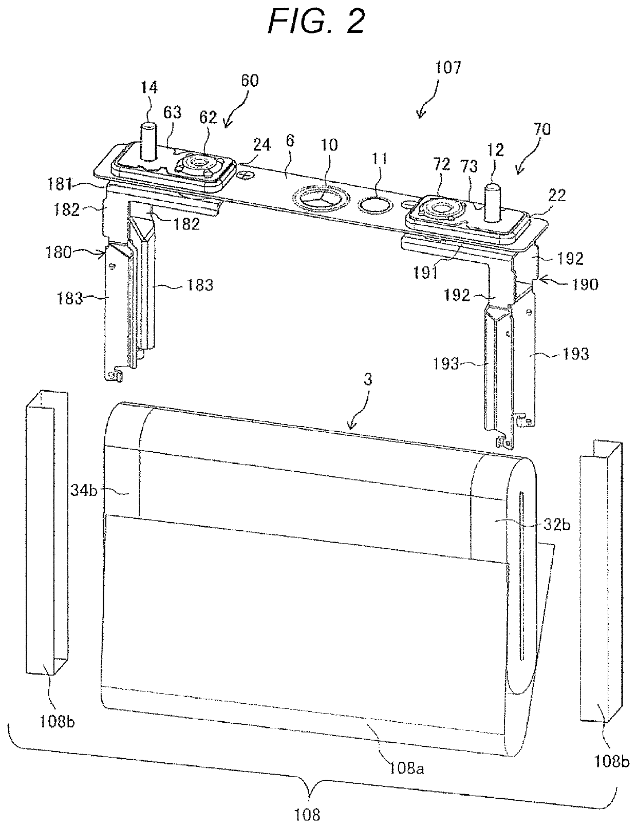 Assembled cell