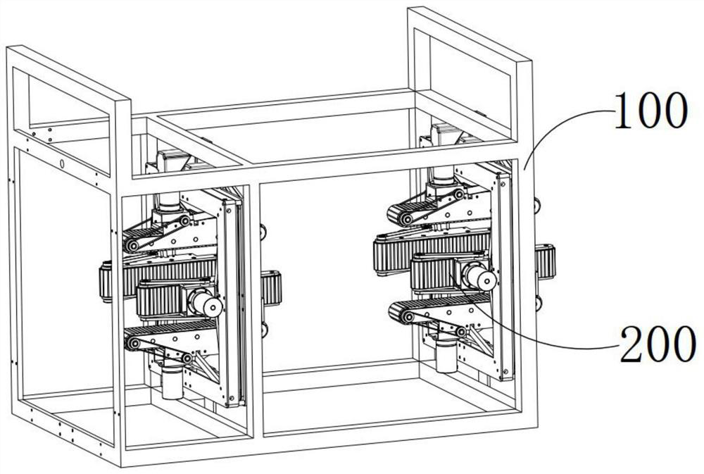 Double saw surround cutting machine for stainless steel pipe fittings processing