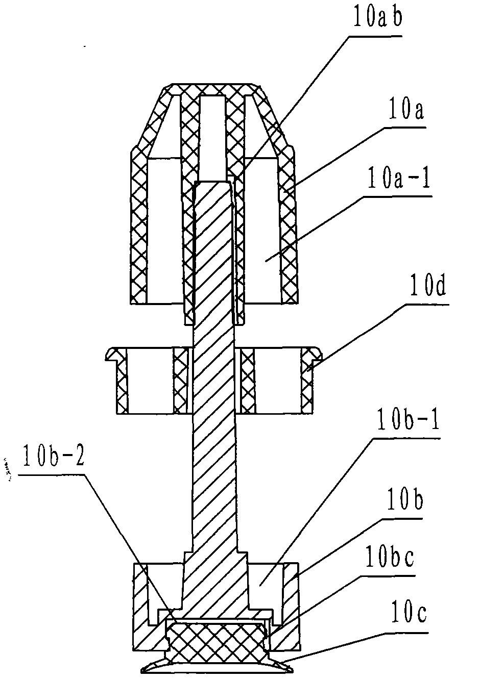 Disposable self-stopping infusion apparatus