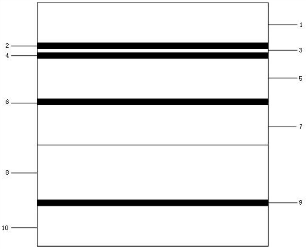 Electromagnetic absorption structure with optical transparency and adjustable wave absorption frequency