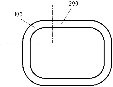 Welding method for thick-wall square steel pipe butt joint