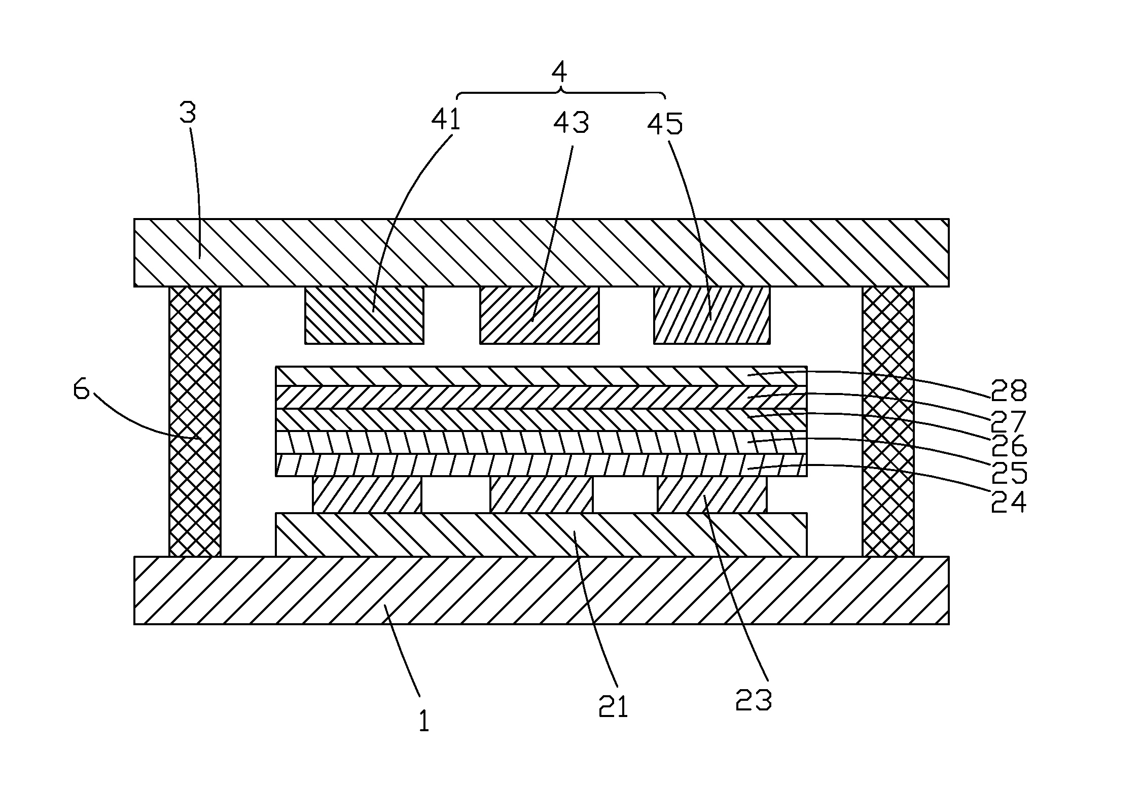 Color Display Device Structure