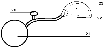 Post-dermoplasty auxiliary instrument