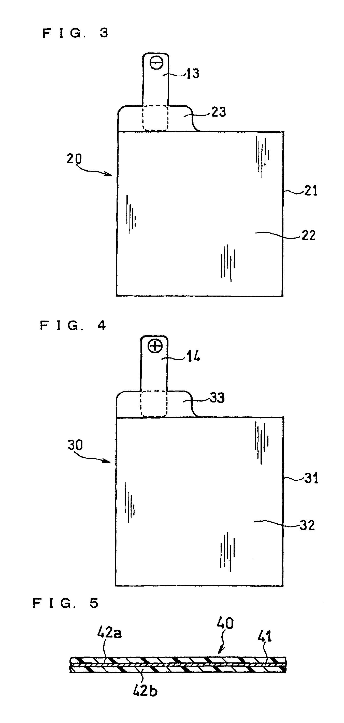 Flexible battery and method for producing the same
