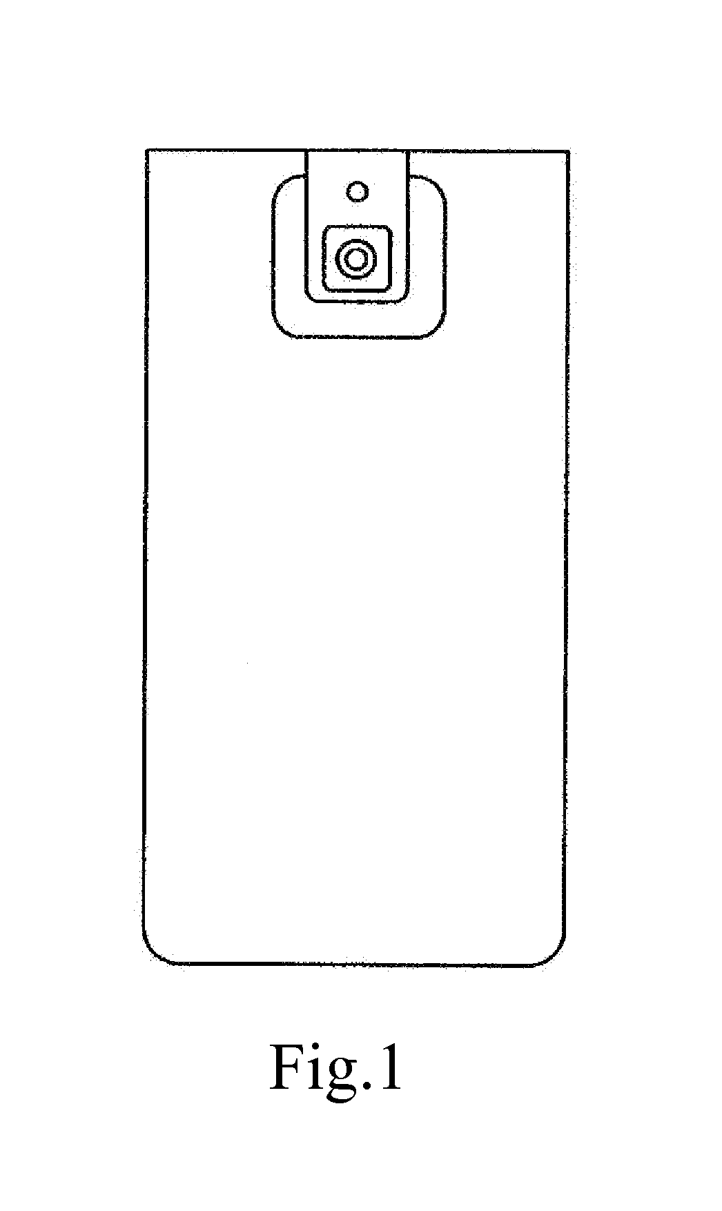 Flash Structure for the Camera Function of a Handheld Electronic Device