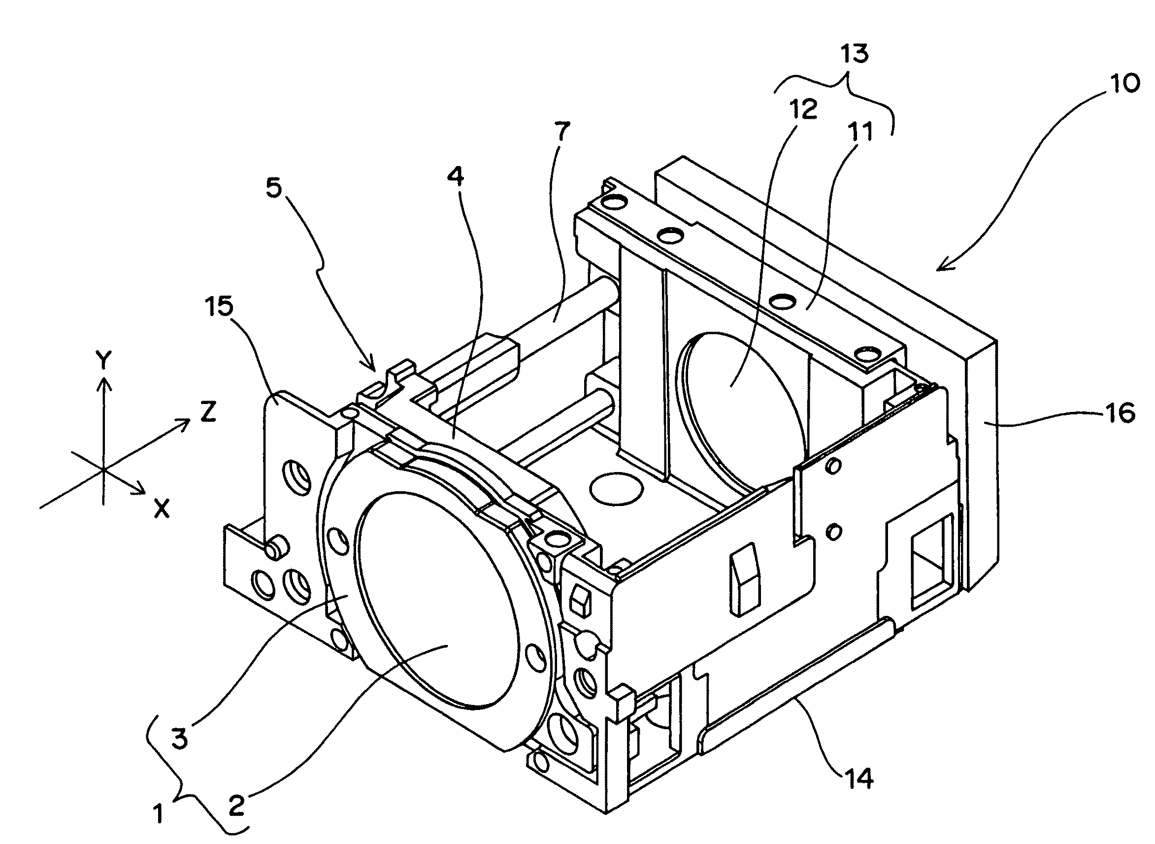 Lens unit and imaging device